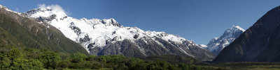 Mt Sefton and Mt Cook
