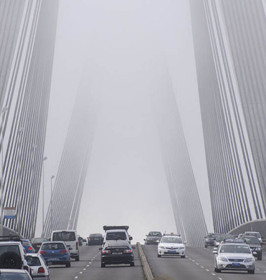 ANZAC Bridge Fog 11