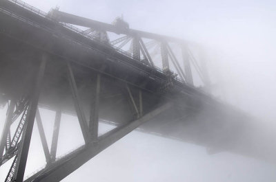 Sydney Bridge Fog 15