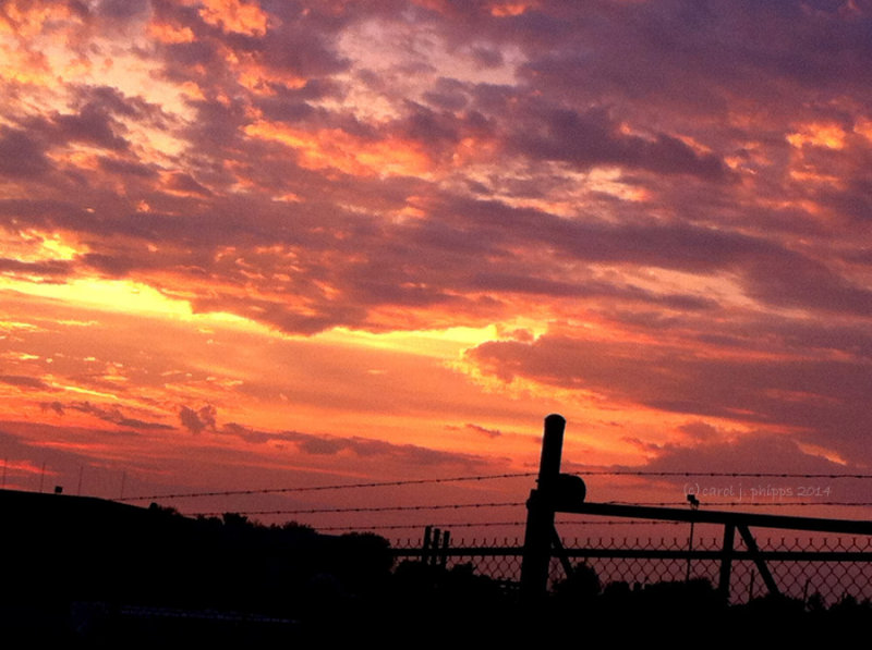 Sunset August 19, 2014