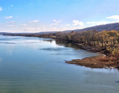Ohio River at Milton, Kentucky