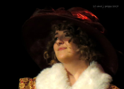 Sarah Gibson as Dolly in Hello Dolly Production