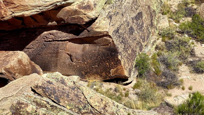Newspaper Rock Petrified Forest  HDR 1 DSC00577.jpg
