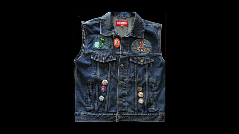Dead Vest Front Embroidered by Col 00555