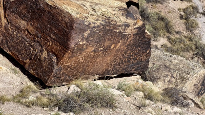Newspaper Rock Petrified Forest HDR 4 DSC00583.jpg