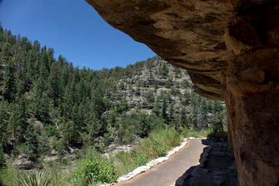Walnut Canyon HDRRX10(Blended from unprocessed Raw files then processed in PhotoShop)