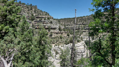Walnut Canyon HDRRx10Raw files converted to Jpg and blended. Then Processed in Photoshop)