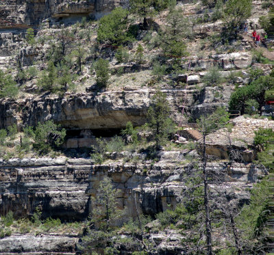 Walnut Canyon HDRRX10(Blended from unprocessed Raw files then processed in PhotoShop)