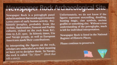 Newspaper Rock Canyonlands Utah