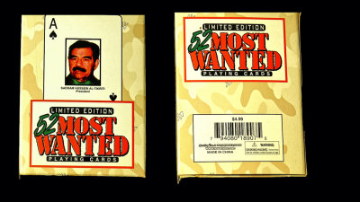 Iraq most Wanted Playing Card Deck