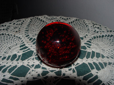 Glass Paperweight