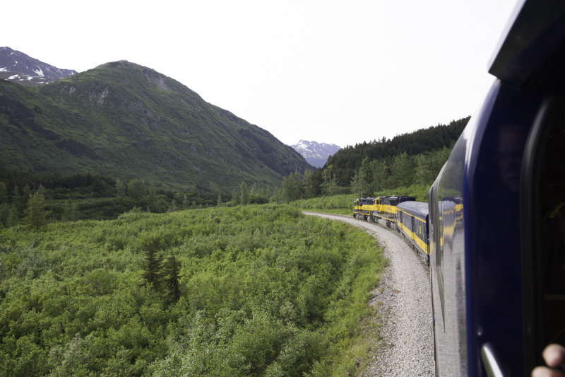 The Alaska Railroad to Fairbanks