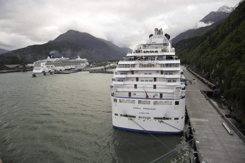 Skagway Alaska home of the White Pass railroad