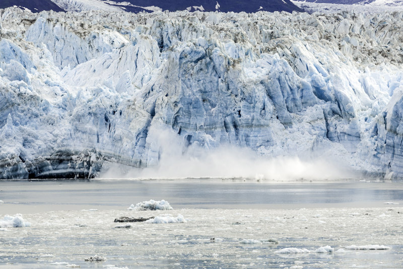 First Calving Sequence at Hubbard Glacier