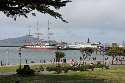 Historical Ships at the Hyde Street Pier