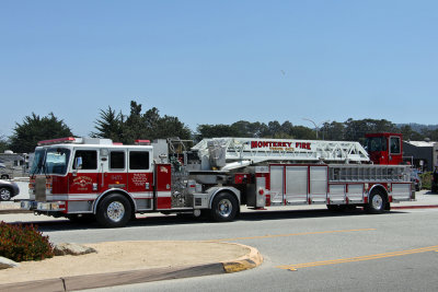 Monterey fire truck