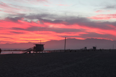 Sunset at Venice Beach (2)