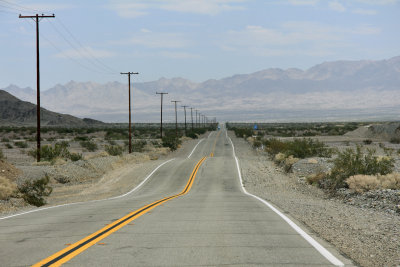 Undulating California State Route 177 