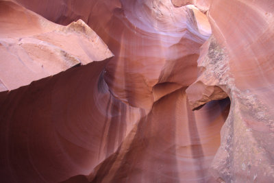 In the upper Antelope Canyon (1)