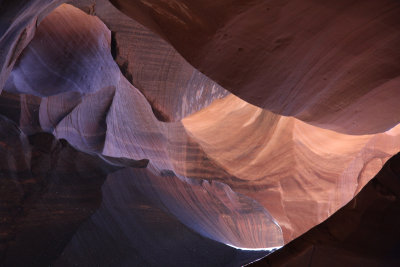 In the upper Antelope Canyon (2)
