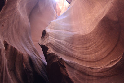 In the upper Antelope Canyon (4)