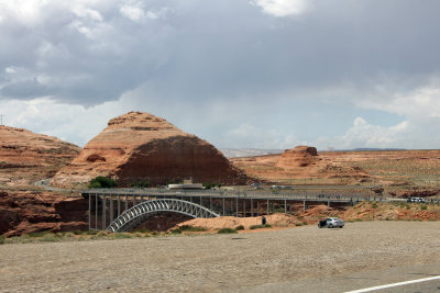 on the way to the Glen Canyon Dam