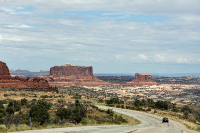 On US 313 after exit from Canyonlands N.P.