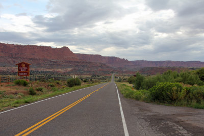 On Utah State Route 24 (8)