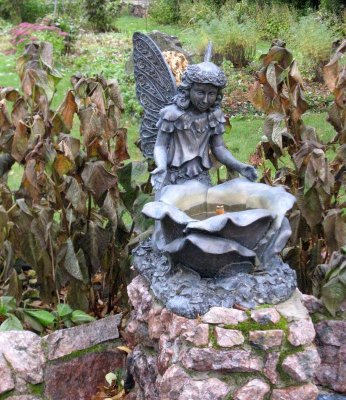 A Fairy on the Fountain..