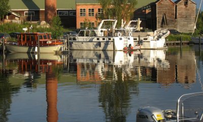 Reflections in the Boat Harbor