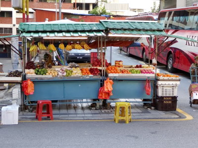 The fruit stall