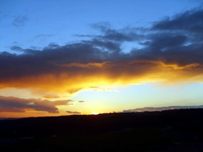 Carpathian Hill Sunset