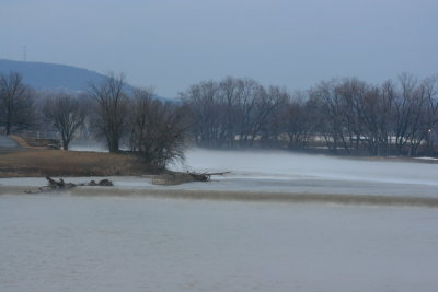 Fog on the Susquehanna River...