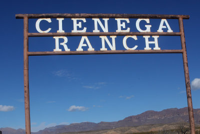 Cienega Ranch Entrance