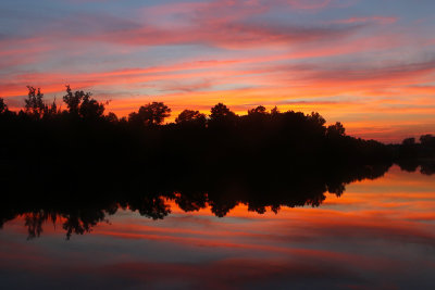 Sunset at L Pond 2