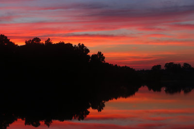 Sunset at L Pond 3