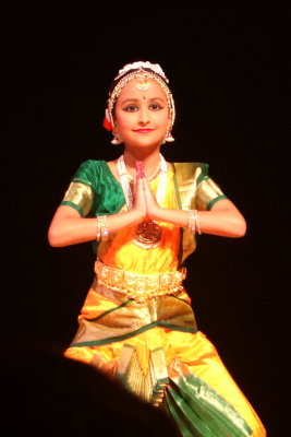 Bharatanatyam dance performance