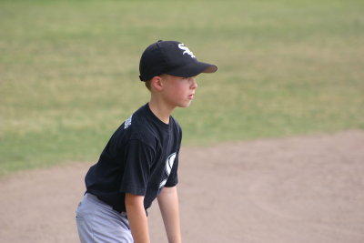 Playing second base