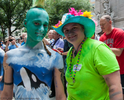 New York City Bodypainting Day, July 26, 2014