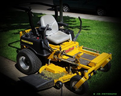 My new riding lawn mower