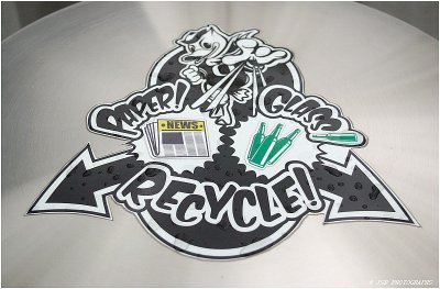 True Oregon Duck Fans Recycle.