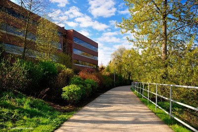 Delta ponds bike path