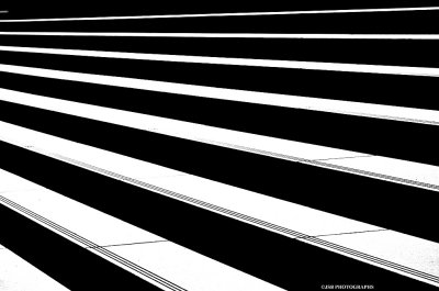 Abstract stairway
