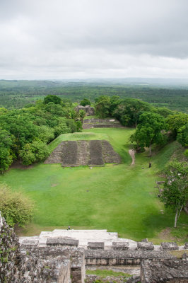 View from atop El Castillo