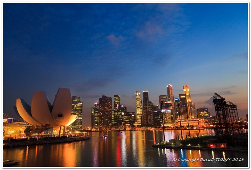 Marina Bay at Sunset