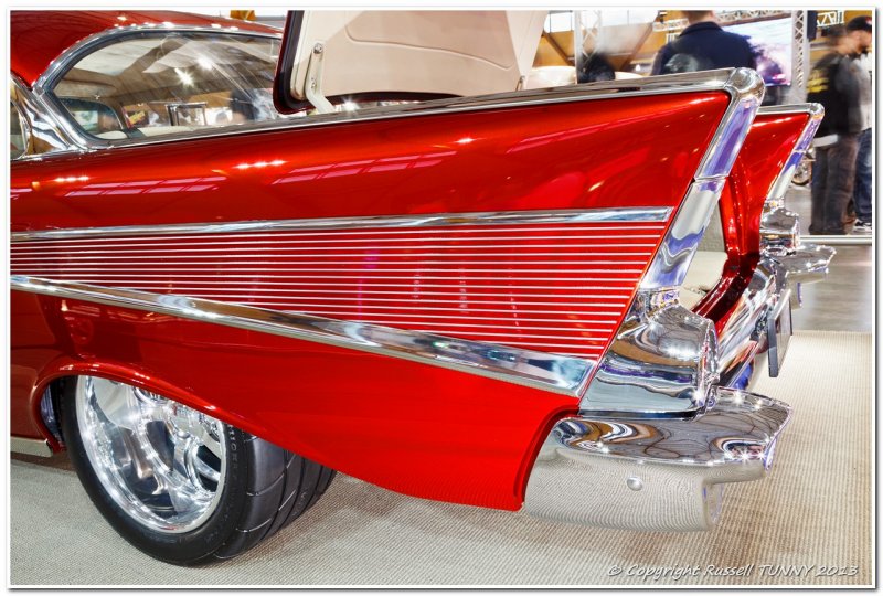 Red & Chrome Fin