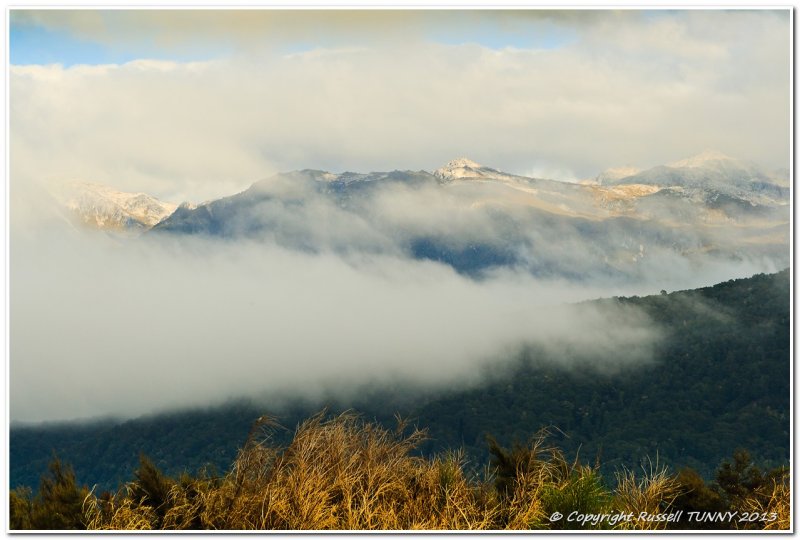 Looking Down to the Long White Cloud