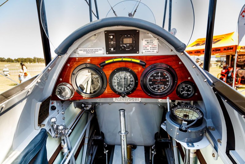 de Havilland Gipsy Moth Cockpit