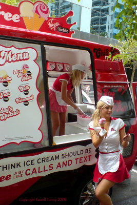 Virgin Mobile Australia Promo - Free Ice Cream