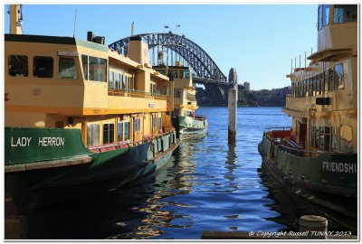 Sydney harbour ferries